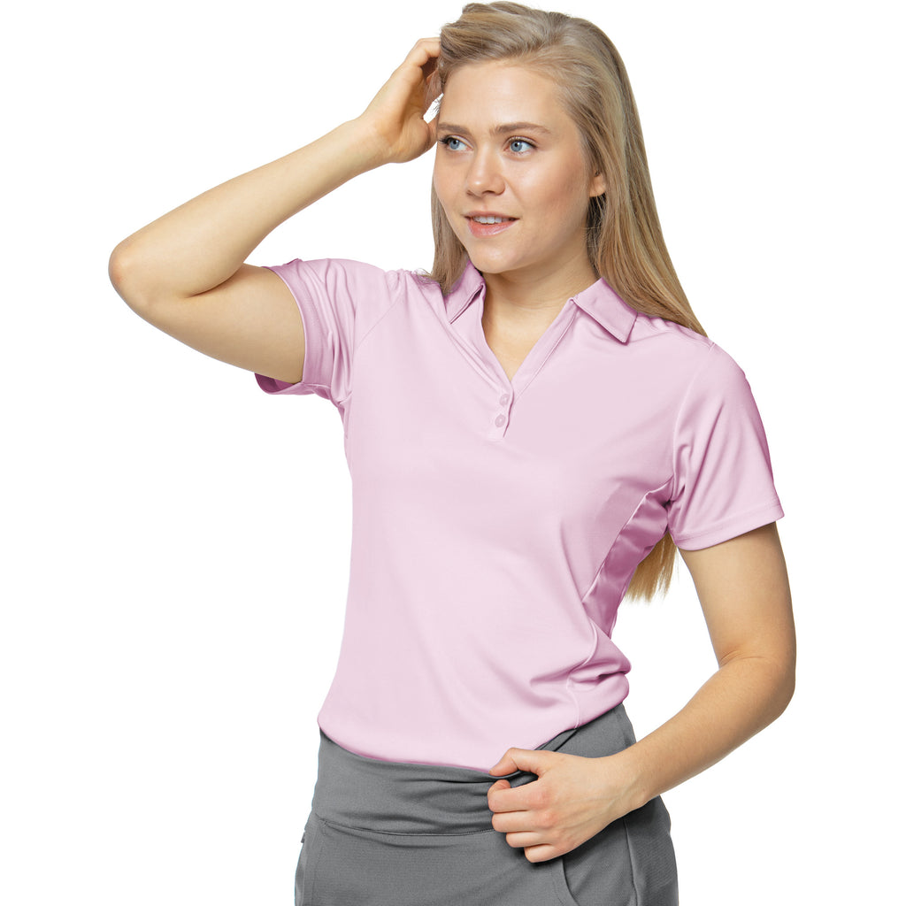 Ladies Antigua Tribute Short Sleeve Polo Hushed Violet