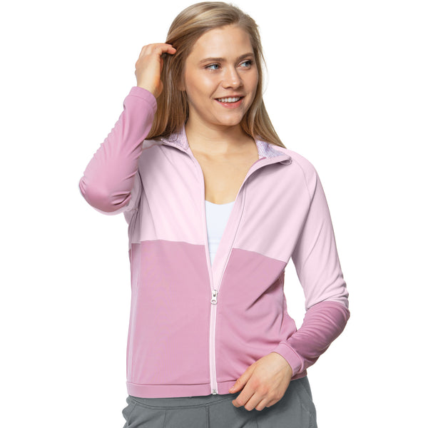 Ladies Antigua Traction Jacket Hushed Violet/Lilas